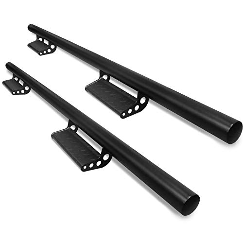 CONEXT Compatible with 2000-2015 Ford F-250 Super Duty Super Crew Truck Run Boards Step Nerf Bar (Drop Down Steps)