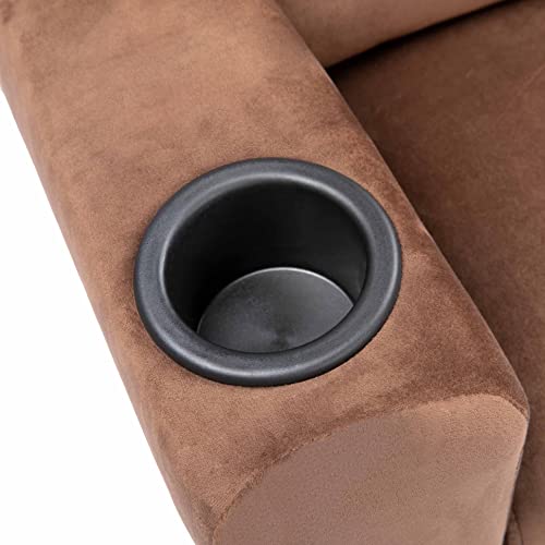 Naomi Home 19120 Suri Push Back Kids Recliner Chair With Footrest & Cup Holders, Push Back Toddler Recliner With Cup Holder, Pvc Kids' Recliners thumb #9