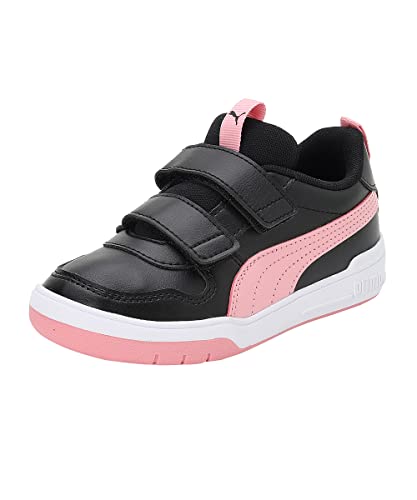 PUMA - Puma Multiflex Sl V Ps, Zapatillas, Unisex niños, Puma Negro Peonía, 33 EU