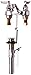 T&S Brass B-0870 Lavatory Faucet, Deck Mount, 4-Inch Centers, Aerator, 1/2-Inch Npsm Male Shanks, Pop-Up