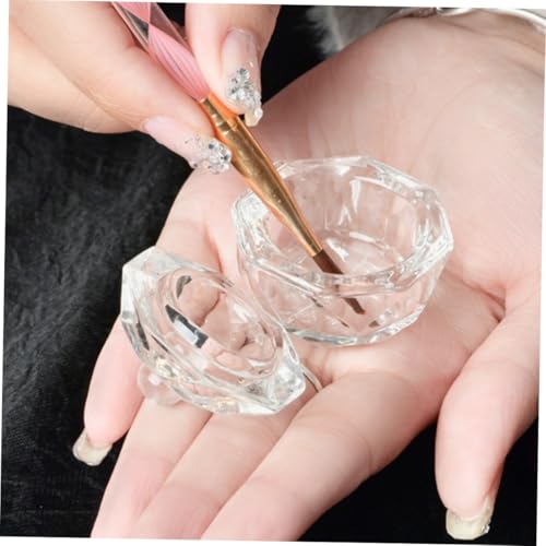 COLLBATH 2 unidades vasos octagonales para nail art miniatura 5