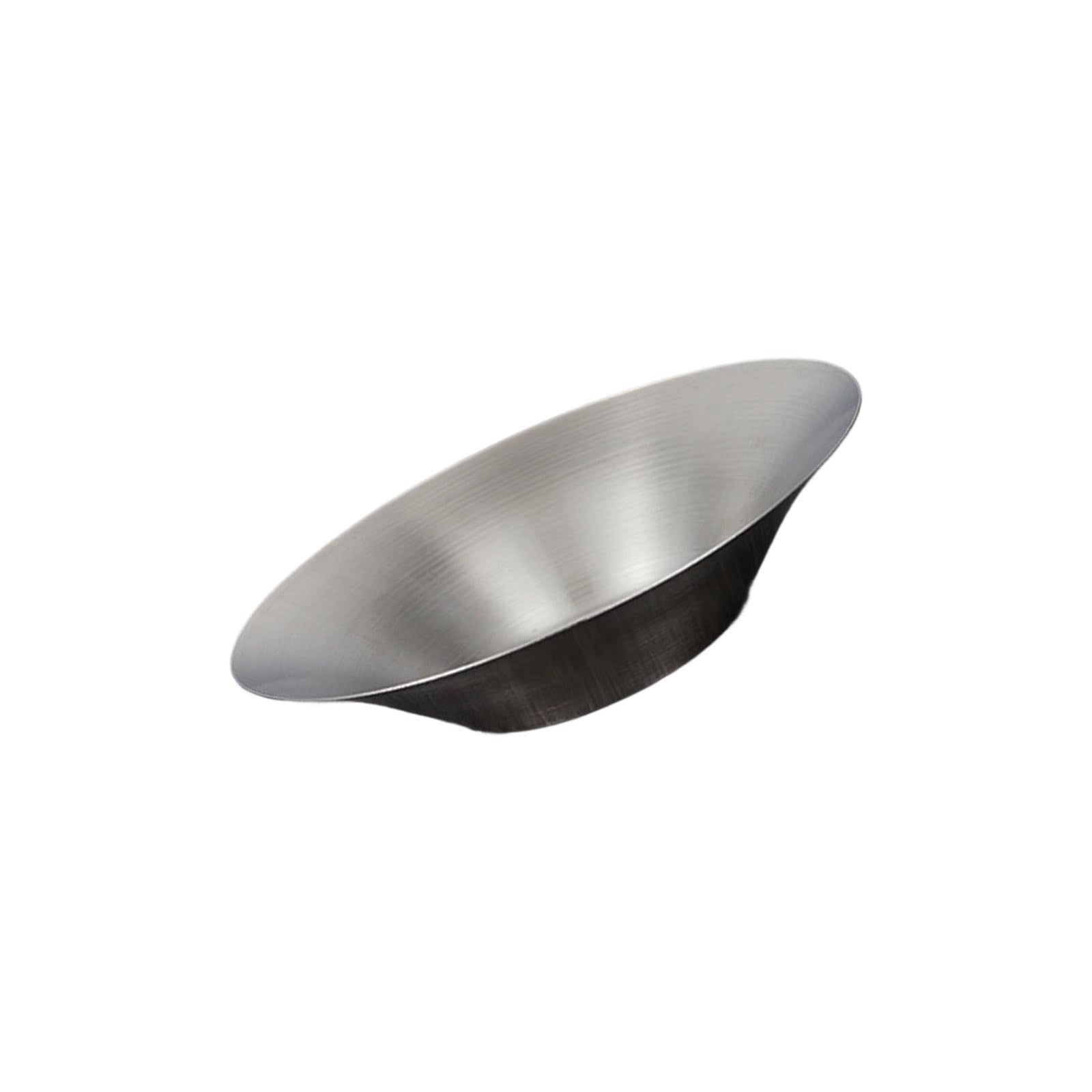 Obotsnoi Simple Round Metal Fruit Platter Sturdy Rustproof Kitchenwares Kitchens Fruit Container for Home Restaurant Use Easy Cleaning Nonrust Tray
