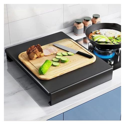 QSTGX Couvercle Plancha Rectangulaire 70 cm Protection Plaque De Cuisson Gaz Conception antidérapante Résistant à la Rouille Résistant aux Taches Aucune...