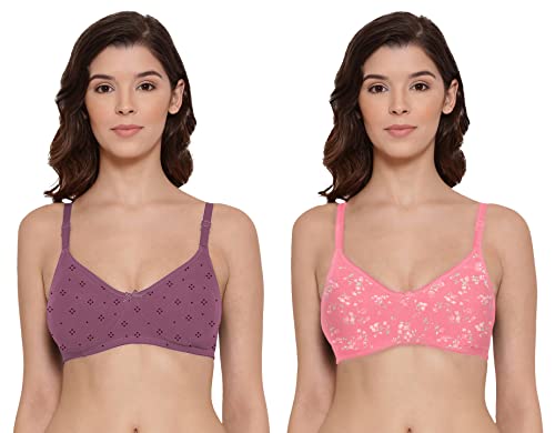 Image of Lyra Women's Cotton Non Padded Wire Free Modern Molded Bra