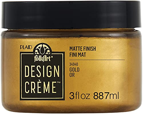 FolkArt Design Creme 3oz-Gold