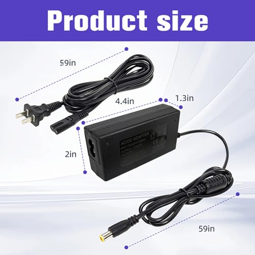 Image of 9VDC Power Adapter Charger for Roland PSB-120 Electronic Keyboard | Compatible with Roland PSB-1U, ACB-120, ACF-120, ACK-120, ACI-120, VG-99, GT-10, SPD-SX, AX-09, FA-06, SP-404 Replace Part