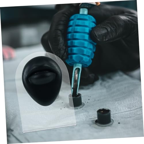 Modèle de Bouche en Silicone Souple BESTYASH pour Maîtriser le Geste du Piercing - 5
