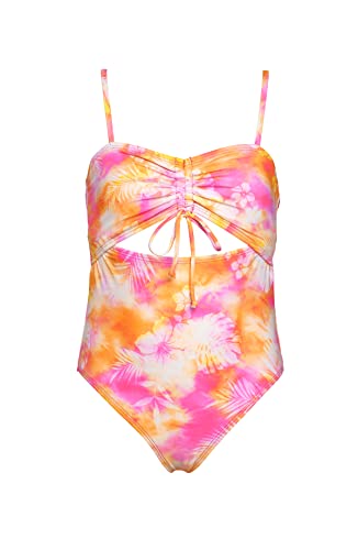 Image of Hobie Girls Cutout One Piece Swimsuit