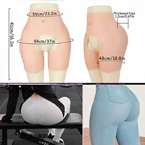 Calcinha Crossdresser Silicone Butt Lifter Calcinha realista Sissy Control Push Up para Cosplay Tran