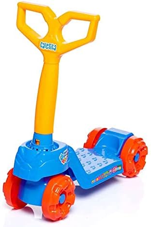 Calesita Patinete Mini Scooty Menino, multicor