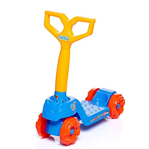 Calesita Patinete Mini Scooty Menino, multicor