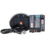 DSTE Replacement for 2 x D-LI109 Battery + Dual USB Charger Compatible Pentax K2 K-50 K-30 K-R K-500 K-S2 KS1 Digital Camera