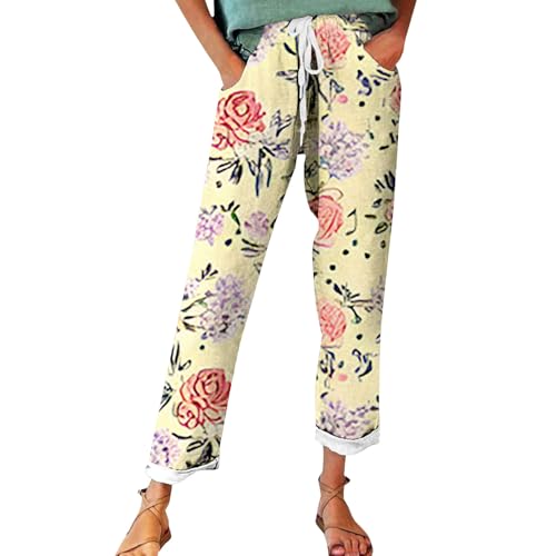 Pantalon de plage confortable et fluide en coton pour vos vacances d'été