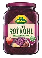 Kühne Apfel-Rotkohl im Glas – Der Klassiker, 350 g (Packung mit 6)