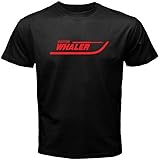 boston whaler 17 montauk usato standard size NNCKPYSOU Boston Whaler Logo Men\'s Black T-Shirt Size S to 3XL Black
