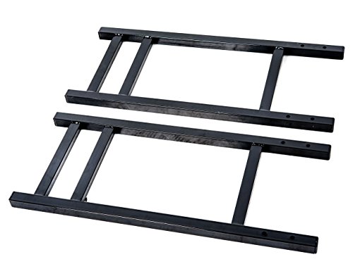 Firewood Racks, Heavy Duty Log Rack Steel Holder 3-Foot Indoor/Outdoor , 30 Inch Tall