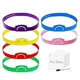 HOOJOJO 6 Pcs Guess Who Game Headbands, with 100 Dry Erase Cards, Headbands Board Games for Family Game Night, Party Activities for Adults and Kids