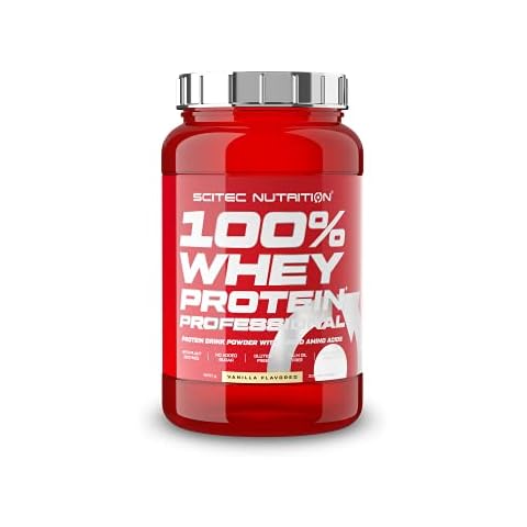 Scitec Nutrition 100% Whey Protein Professional con Aminoácidos y Enzimas Digestivas, Vainilla Cover
