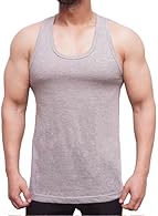 SIZES & COLORS: These Sleeveless vest tops men are available in Size S, M, L, XL, 2XL, 3XL, 4XL, 5XL for easy selection in 1 Pack Three colours Black, White and Gray. Perfect as a running vest, workout shirt, gym vest, sleeveless undershirt, excise v...
