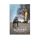 Movie Print Poster There Will Be Blood Leinwand-Wandposter, 