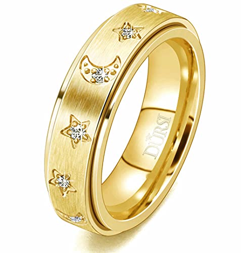 Bague tournante en argent et or rose, le cadeau idéal pour femme et fille