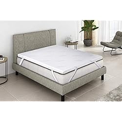 Topper Firmeza Alta Imperial Confort - Topper viscoelástico - Ideal para aliviar tensiones musculares y puntos de presión - Grosor 8 cm - 150x190