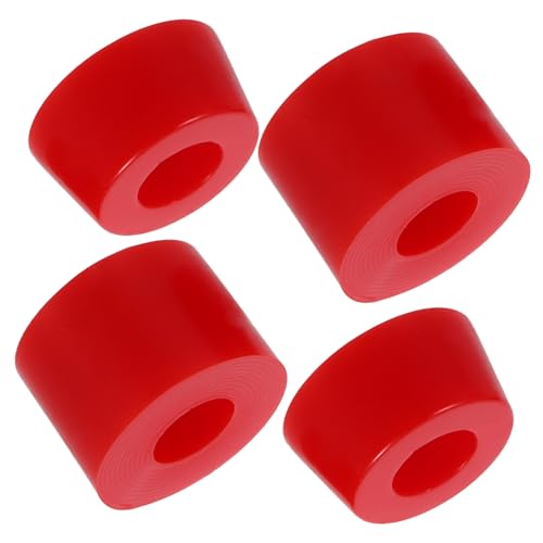 CORHAD Skateboard Riser Pad Shockproof Pads 4pcs Pu Bushings for Trucks Cup Washers Improve Performance and Comfortable Ride