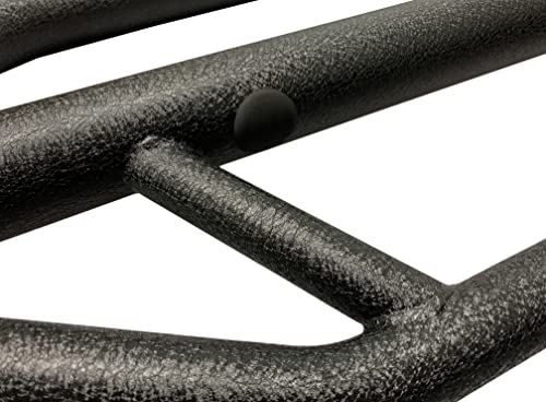 Image of Black Horse Off Road Max T Bull Bar Textured Black Compatible with 2020-2023 Jeep Gladiator (Excl. 21-23 V8 Engine and Trims with Fox Hydraulic Jounce Bumpers)|2018-2023 Jeep Wrangler-MBT-MJ105