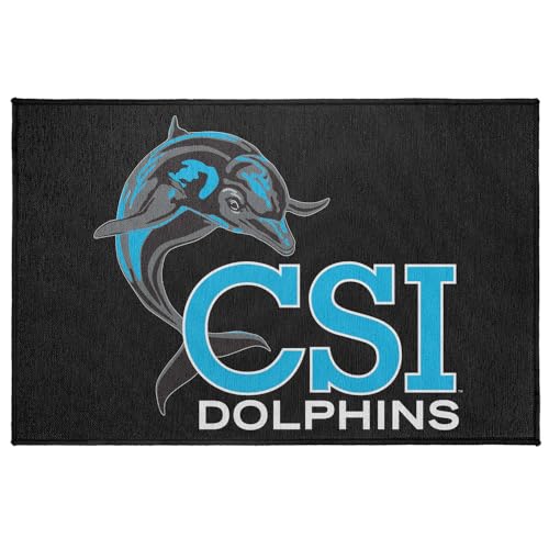 Campus Lab College of Staten Island Doormat, 20” x 31.5”, Mark, Low Profile
