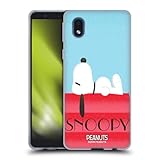 Head Case Designs Officially Licensed Peanuts House Snoopy Deco Dreams Gel Case [Military Grade Protection] Compatible with Samsung Galaxy A01 Core (2020)