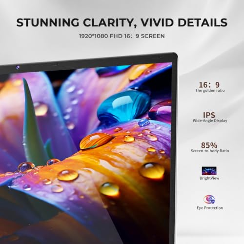 Image of 15.6 inch FHD Business Laptop with Office 365 Windows 11 Pro 16GB RAM 512GB SSD