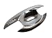 K1AutoParts Chrome Door Handle Bowl Inserts Cover For Nissan Tiida 4 door and 5 door/Versa Sedan 2006-2011