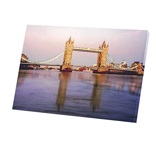 Pont de Londres Toile Imprimée 60x40 - Fini les Murs Vides et Tristes