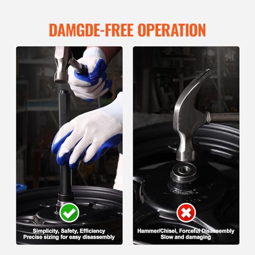 image for VEVOR 52PCS Custom Bushing Bearing & Seal Driver Set, Transmission Whe