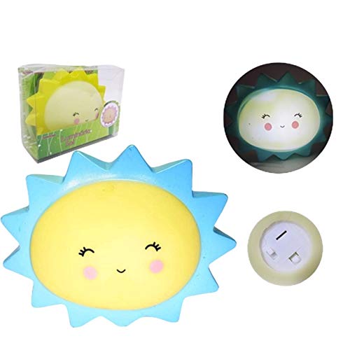 Abajur/Luminaria de led Sol a bateria 15 x 13cm