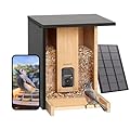 NETVUE by Birdfy Smart Bird Feeder with Camera Solar Powered, Auto Bird Video Capture & Motion Detection, Renewable Upgraded Bamboo Wood, Ideal Gift