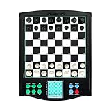DDCFL Intelligentes elektronisches Schachspiel, KI-Schachcomputer, mehrstufige Schwierigkeitsgrade, mit Stylus und großem LCD-Display, einfache Bedienung für Erwachsene, ideal für Einzelspieler