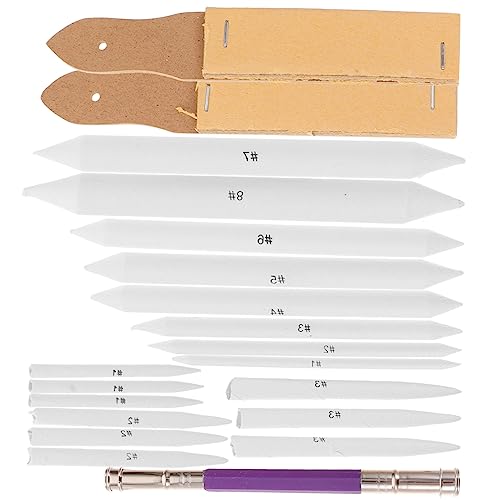 IWOWHERO 20-piece Sketching Painting Kit Student Art Exam Sandpaper Drawing Tools Art Supplies