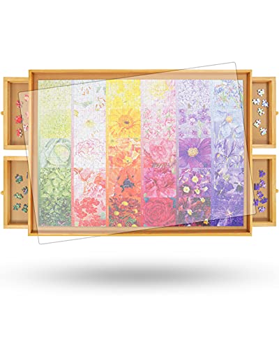 Photo 1 of **SEE NOTES** ALL4JIG 1000PCS Rotating Jigsaw Puzzle Board