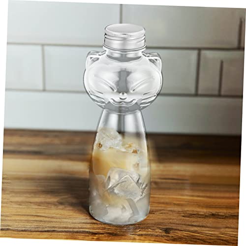 LIFKICH 6 Pçs Ml Oz De Café Ao Ar Livre Para Piquenique Garrafa De Plástico Transparente Mini Bebida