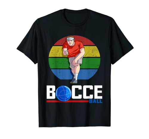 Bola de bolos italiana jugador de bolas regalo de época Camiseta