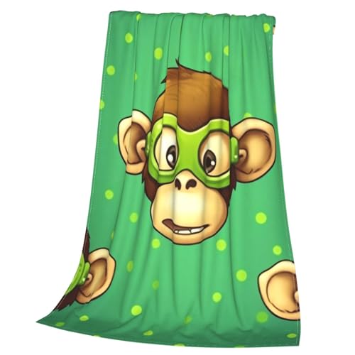 Couverture polaire douce Clever Monkey l'excellence du confort toutes saisons