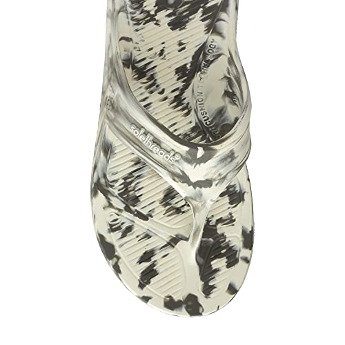 SOLETHREADS ORTHO ELITE MARBLE | Durable | Sturdy | Light | Comfortable | Shock Absorbent | Slippers | Flip Flops for Men