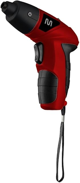 Parafusadeira Elétrica Bivolt com Lâmpada de LED e Kit com 11 Bits Vermelho Multilaser - HO031