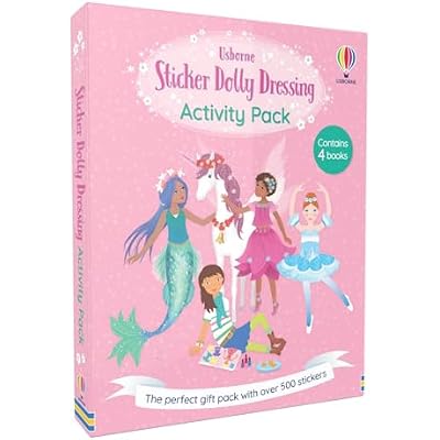 Sticker Dolly Dressing Activity Pack: Unicorns, Mermaids, Ballerinas & Best Frie