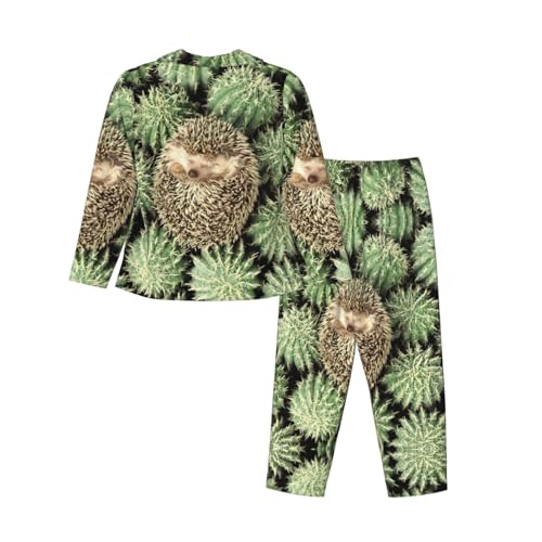 Pyjama hérisson et cactus EdWal pour des nuits d'hiver cocooning