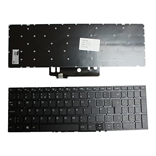 Clavier de remplacement pour PC portable compatible avec Lenovo IdeaPad 310S-15ISK
