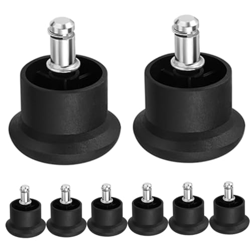 SEWACC 10個 椅子固定ストッパー オフィスチェア用 固定キャスター変換パーツ 地面保護 防傷家具脚カバー 滑り止め設計 簡単装着