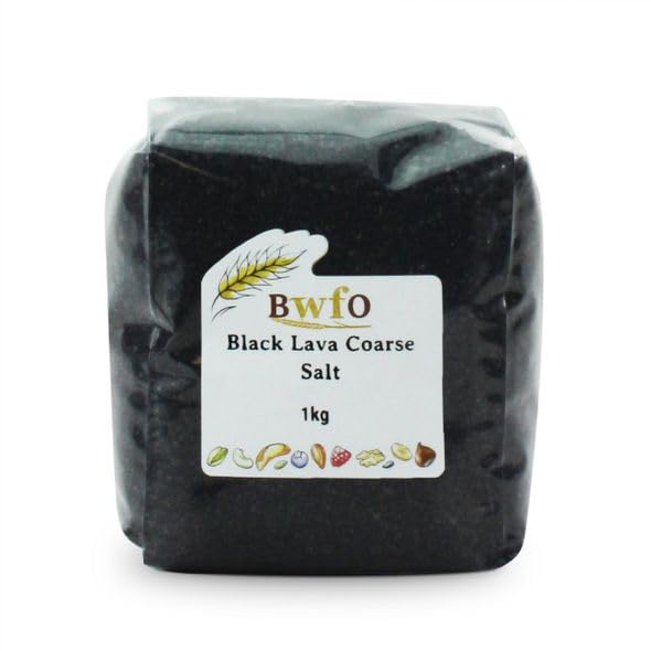 Buy Whole Foods Black Lava Coarse Salt (1kg)