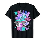 Roller Girls, Skating Motiv, Rollschuh, Roller Skates T-Shirt